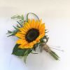 sunflower buttonhole 1
