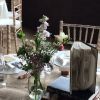 anna marc wedding guest table jam jar centrepieces furtho manor farm 22 09 