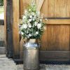 Tythe Barn Launton jessica milk churn urn pedestal 3