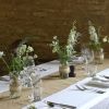 Tythe Barn Launton jessica guest table jamjars (2)